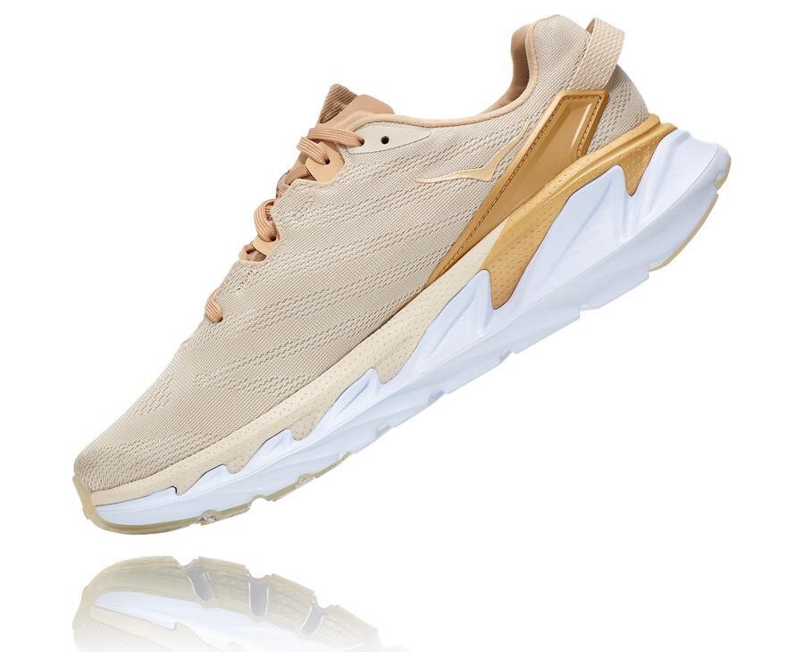 Hoka Australia One One Elevon 2 - Mens Running Shoes Beige - ZNRQD-7350